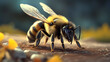 Close-up bee image