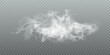 © Valeriia - White vector smoke, cloudiness, fog or smog background. Fog or smoke isolated on transparent background with special overlay effect. Vector