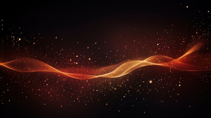 Wall Mural - Technology Particle Abstract Background