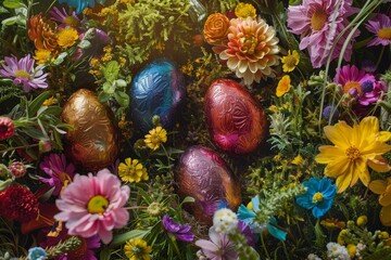 Vibrant and Artisanal Chocolate Easter Eggs: A Sweet Testament to Seasonal Joy and Family Traditions