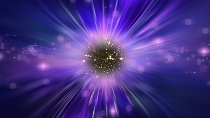 Wall Mural - exploding abstract lights background