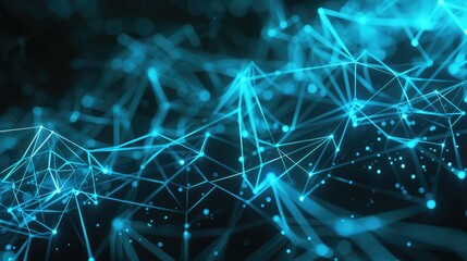 Abstract Digital Connections with Data and Blockchain Technology