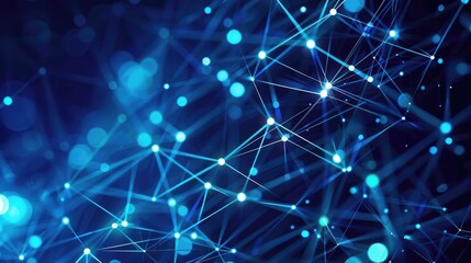 Abstract Digital Connections with Data and Blockchain Technology