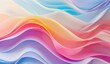 Multicolored abstract background featuring vibrant wavy lines in various hues and patterns