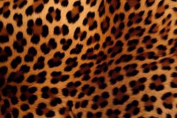 Wall Mural - Real Leopard Skin