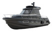 3D cartoon Black cabincruiser