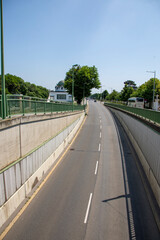 Wall Mural - View of one of the streets in Vienna