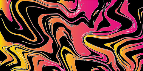 Aufkleber - Abstract Red Marble texture background. Red and Black mixing oil paint texture. Marbleized Stripes With marble ink texture. Splash of paint. Colorful liquid.	