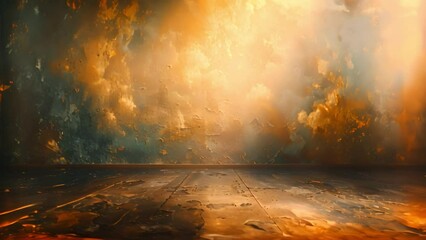 Wall Mural - empty old concrete wall texture. painted distressed wall surface. grungy wall. grunge colorful stone