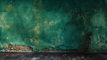 Wall Mural - empty old concrete wall texture. painted distressed wall surface. grungy wall. grunge colorful stone