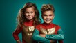 Matching Superhero Outfits for Fearless Teams