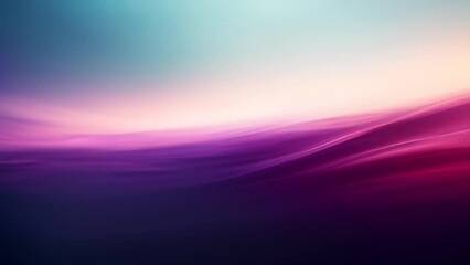 Canvas Print -  Vivid abstract waves, perfect for digital art or video backgrounds