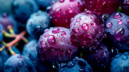 Poster - Grapes - Close-up