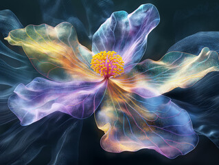 Wall Mural - abstract floral background