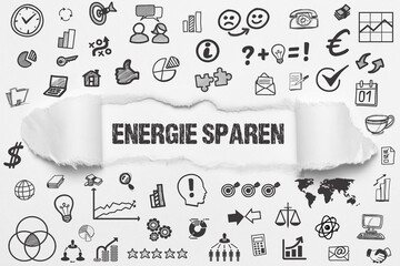 Sticker - Energie sparen	