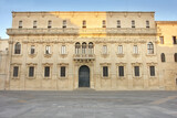 Fototapeta Nowy Jork - Piazza Duomo in the Italian city of Lecce in the province of Puglia with the seminary building