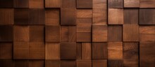 Aesthetic Harmony: Various Wood Types Form A Captivating Wall Display Of Natural Textures And Tones