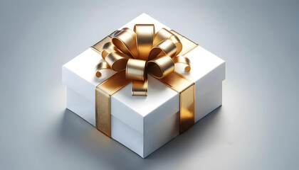 golden gift box