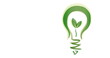 Image of green question mark and lightbulb icons on white background