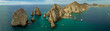 El Arco Cabo Arch Lover Beach Divorce Beach Cabo San Lucas Baja California Sur Mexico Sunny Beaches Whales Yachts and Boats  
