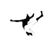 © arif purnomo - Logo Design Silhouette Of A Pencak Silat Player