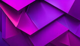 Fototapeta Uliczki - Abstract purple background made of geometric flat shapes, wallpaper for design,