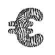 3D zebra animal pattern helium balloon 
