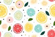 © Media Srock - Pastel Fruit Seamless Pattern
