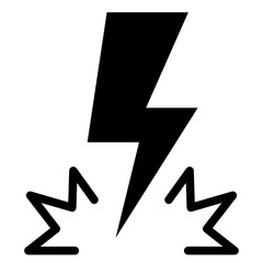 Sticker - lightning