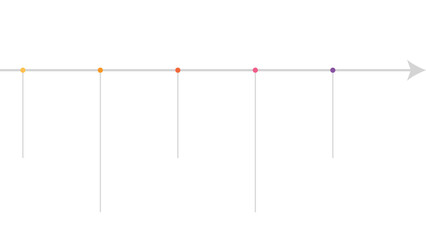 Wall Mural - Timeline infographic presentation layout fully editable.