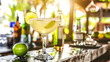 © Kondor83 - Refreshing Daiquiri cocktail on bar counter