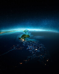 Wall Mural - philippines at night