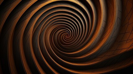 Poster - Geometric background with spiral patterns