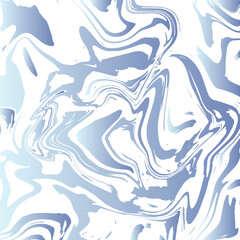 Wall Mural - abstract blue liquefy wallpaper art design. blue and white wavy background. blue digital marbled tex