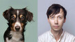 divertida série de fotografias revela a incrível semelhança entre algumas pessoas e seus cachorros
