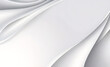 Abstrakter weißer monochromer Vektorhintergrund, für Designbroschüre, Website, Flyer. Geometrische weiße Tapete für Zertifikat, Präsentation, Landingpage