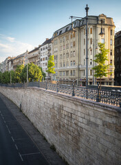 Wall Mural - Houses in the old town of Budapest, Hungary