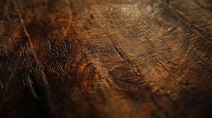 Wall Mural - Close up of a piece of wood on a table. Suitable for various design projects