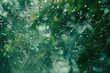 Close up of water droplets on a windshield, suitable for weather or transportation themes