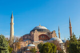 Fototapeta Paryż - Hagia Sophia in Istanbul, Turkey