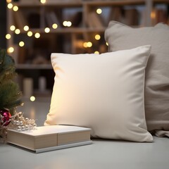 Canvas Print - christmas decoration on the table