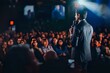 © JAEHEE - Speaking in front of people. Generative AI