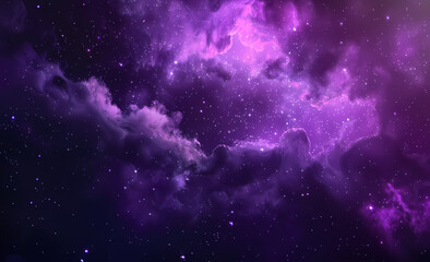 abstract purple space nebula
