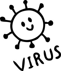 Canvas Print - virus