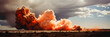 Moment of Detonation: A Dynamic Capture of a Destructive Dynamite Explosion in an Isolated Landscape
