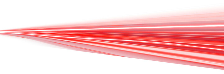 Wall Mural - red light speed motion effect.