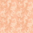 Seamless tan pink camouflage pattern vector