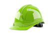 Safety Green Helmet isolated on transparent Background