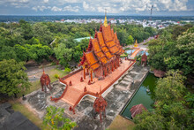 Wat Phu Khao Kaeo, Ubon Ratchathani, Thailand