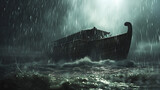 Fototapeta  - The Biblical Noah's Ark